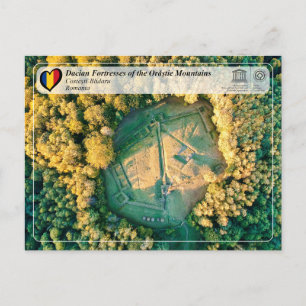 Carte Postale UNESCO - Forteresses daces - Costesti - Blidaru