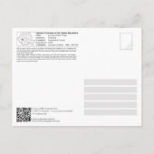 Carte Postale UNESCO - Forteresses daces - Luncani-Piatra Rosie (Dos)