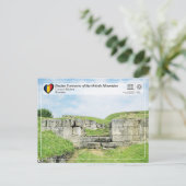 Carte Postale UNESCO - Forteresses Daciennes - Costesti -Blidaru (Debout devant)