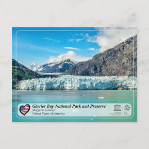 Carte Postale UNESCO - Glacier Bay NP - Glacier Margerie