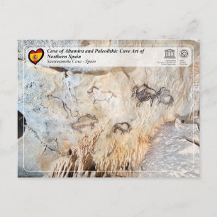 Carte Postale UNESCO - Grotte de Santimamiñe / Cueva de Santima
