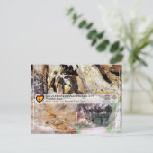 Carte Postale UNESCO - Grotte Las Monedas / Cueva de Las Monedas (Debout devant)