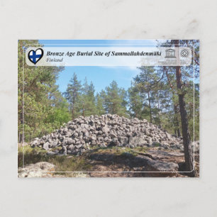 Carte Postale UNESCO - Lieu funéraire de l'âge de bronze de Samm