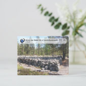 Carte Postale UNESCO - Lieu funéraire de l'âge de bronze de Samm (Debout devant)