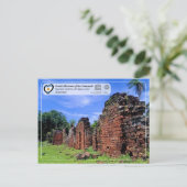 Carte Postale UNESCO - Missions jésuites de la Guarani (Debout devant)