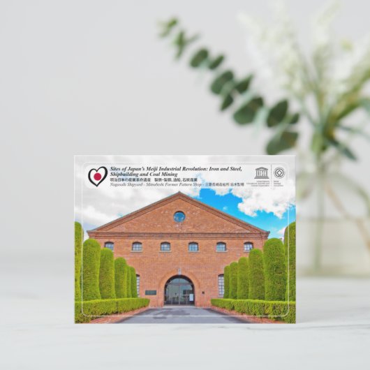 Carte Postale UNESCO - Nagasaki - Ancien Atelier de modèles Mits (Debout devant)