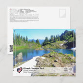 Carte Postale UNESCO - Olympic National Park - Jeux olympiques (Devant / Derrière)