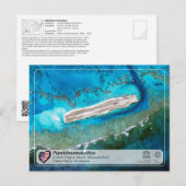 Carte Postale UNESCO - Papahānaumokuākea - French Frigate Shoals (Devant / Derrière)