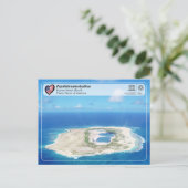 Carte Postale UNESCO - Papahānaumokuākea - Île de Laysan (Debout devant)