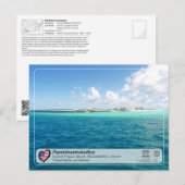 Carte Postale UNESCO - Papahānaumokuākea - les récifs de la Frég (Devant / Derrière)