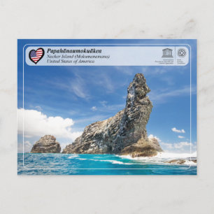 Carte Postale UNESCO - Papahānaumokuākea - Voiture postale de l'