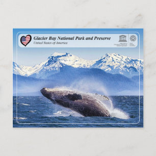 Carte Postale UNESCO : Parc national de la baie des Glaciers - o
