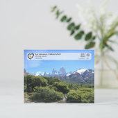 Carte Postale UNESCO - Parc national de Los Glaciares (Debout devant)