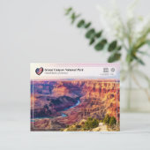 Carte Postale UNESCO - Parc national du Grand Canyon (Debout devant)