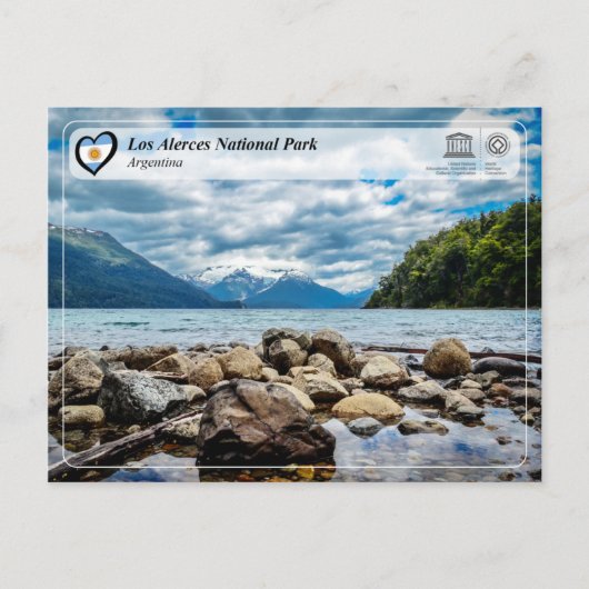 Carte Postale UNESCO - Parc national Los Alerces (Devant)