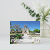 Carte Postale UNESCO - San Antonio - Mission Espada (Debout devant)