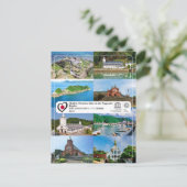 Carte Postale UNESCO - Sites chrétiens cachés dans la région de (Debout devant)