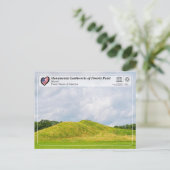 Carte Postale UNESCO - Terres monumentales de Poverty Point (Debout devant)