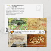 Carte Postale UNESCO WHIS - Grotte Ekain / Cueva de Ekain (Devant / Derrière)