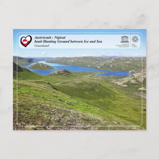 Carte Postale UNESCO WHS - Aasivissuit - Nipisat (Devant)
