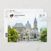 Carte Postale UNESCO WHS - Aix-la-Chapelle Cathedral (Devant / Derrière)