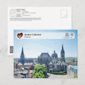 Carte Postale UNESCO WHS - Aix-la-Chapelle Cathedral (Devant / Derrière)