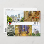 Carte Postale UNESCO WHS - Aix-la-Chapelle Cathedral (Devant / Derrière)