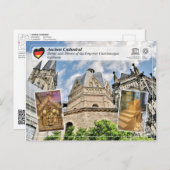 Carte Postale UNESCO WHS - Aix-la-Chapelle Cathedral (Devant / Derrière)