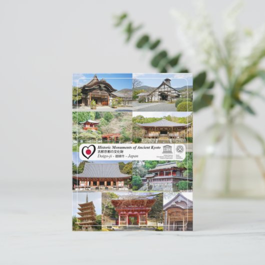 Carte Postale UNESCO WHS - Ancien Kyoto - Daigo-ji - 醍醐寺 (Debout devant)