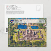 Carte Postale UNESCO WHS - Angkor - Angkor Vat (Devant / Derrière)