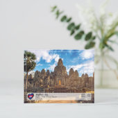 Carte Postale UNESCO WHS - Angkor - Bayon Temple (Debout devant)