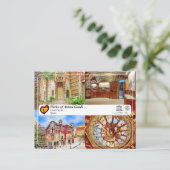 Carte Postale UNESCO WHS - Antoni Gaudí - Casa Vicens (Debout devant)