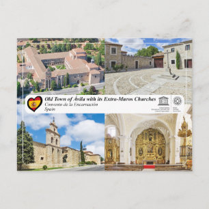 Carte Postale UNESCO WHS - Ávila - Convento de la Encarnación