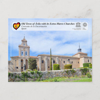 Carte Postale UNESCO WHS - Ávila - Convento de la Encarnación