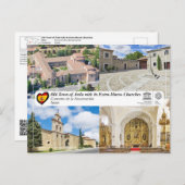 Carte Postale UNESCO WHS - Ávila - Couvent de l'Incarnation (Devant / Derrière)