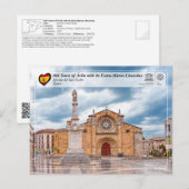 Carte Postale UNESCO WHS - Ávila - Iglesia de San Pedro (Devant / Derrière)