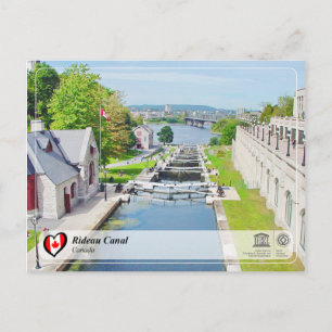Carte Postale UNESCO WHS - Canal Rideau