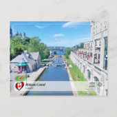 Carte Postale UNESCO WHS - Canal Rideau (Devant)