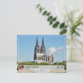Carte Postale UNESCO WHS - Cathédrale de Cologne (Debout devant)
