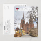Carte Postale UNESCO WHS - Cathédrale de Roskilde (Devant / Derrière)