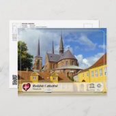 Carte Postale UNESCO WHS - Cathédrale de Roskilde (Devant / Derrière)