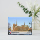 Carte Postale UNESCO WHS - Cathédrale de Roskilde (Debout devant)