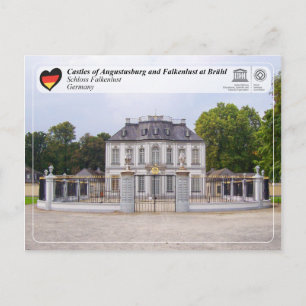 Carte Postale UNESCO WHS - Château de Falkenlust