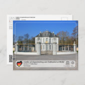 Carte Postale UNESCO WHS - Château de Falkenlust (Devant / Derrière)