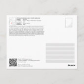 Carte Postale UNESCO WHS - Christiansfeld - Église morave (Dos)