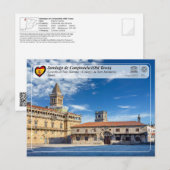 Carte Postale UNESCO WHS - Collège de San Xerome (Devant / Derrière)