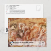 Carte Postale UNESCO WHS - Cueva de las Manos, Río Pintura (Devant / Derrière)