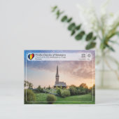 Carte Postale UNESCO WHS - Église des Archanges saints Plopis (Debout devant)