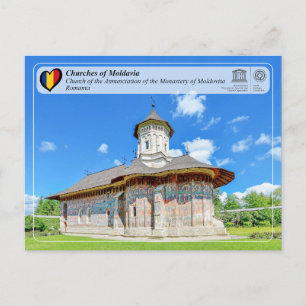 Carte Postale UNESCO WHS - Eglises de Moldavie - Moldavie