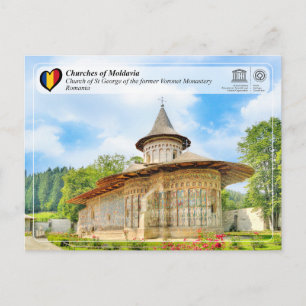 Carte Postale UNESCO WHS - Eglises de Moldavie - Voronet